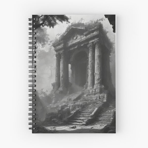 Item preview, ''Temple in Ruins'' Digital Art Design designed and sold by PuffM.