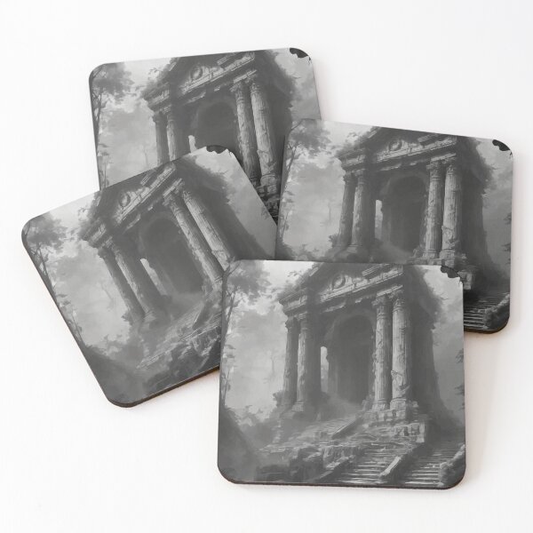 Item preview, ''Temple in Ruins'' Digital Art Design designed and sold by PuffM.