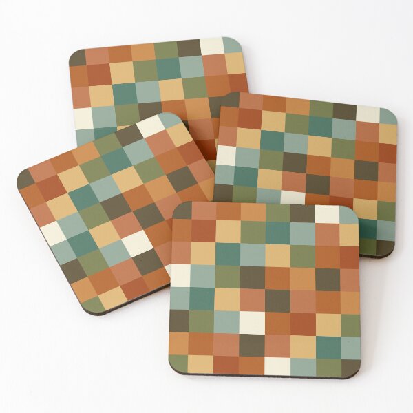 Item preview, Retro Checker Pattern designed and sold by Stephanie McRae.
