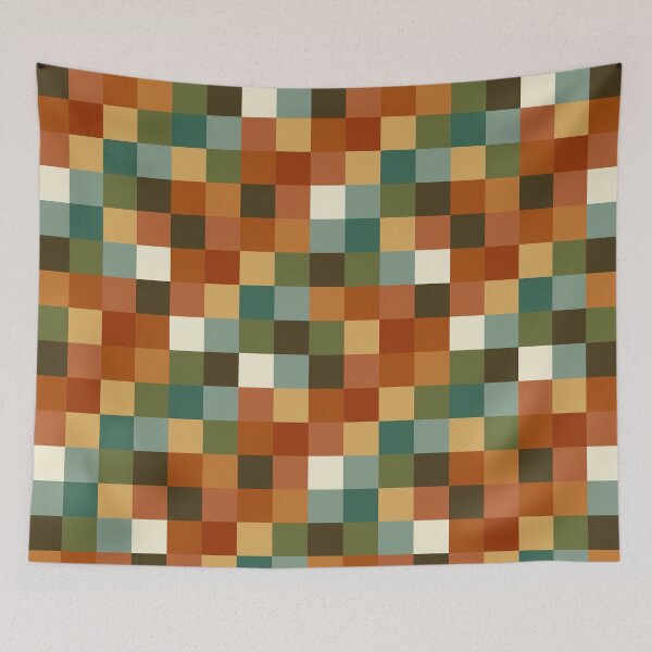 Item preview, Retro Checker Pattern designed and sold by Stephanie McRae.