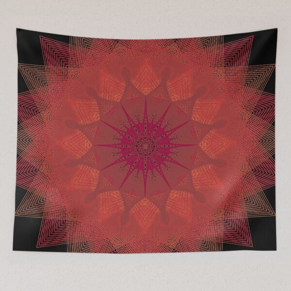 Item preview, Circles On Circle-3 [10661-Reds-BB] designed and sold by LottMultimedia.