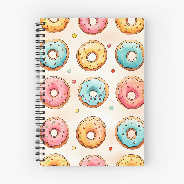 Item preview, Yummy Donut Pattern designed and sold by SamDoesDesign.