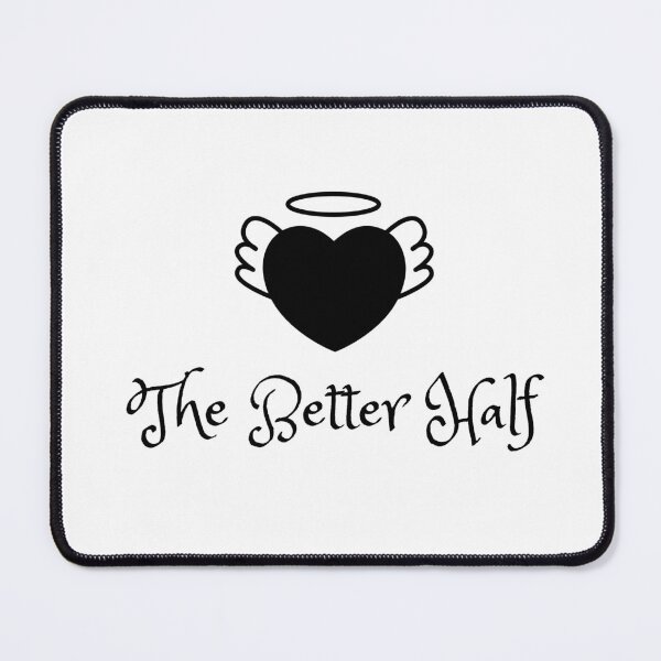 Item preview, The Better Half And The Other Half designed and sold by KarmeLoveArt.