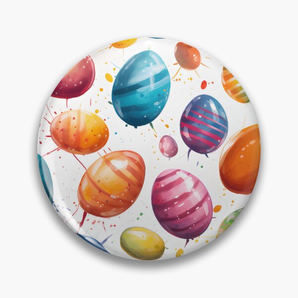 Item preview, Easter Eggs Pattern designed and sold by SamDoesDesign.