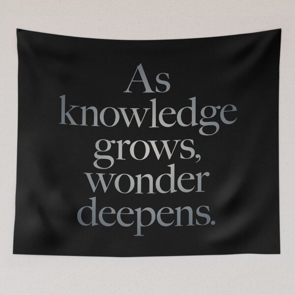 Item preview, As knowledge grows, wonder deepens. v.5 designed and sold by x1brett.