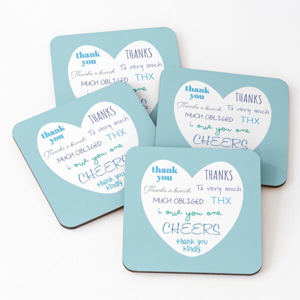 Item preview, Thank You in So Many Words designed and sold by Incognito Design.
