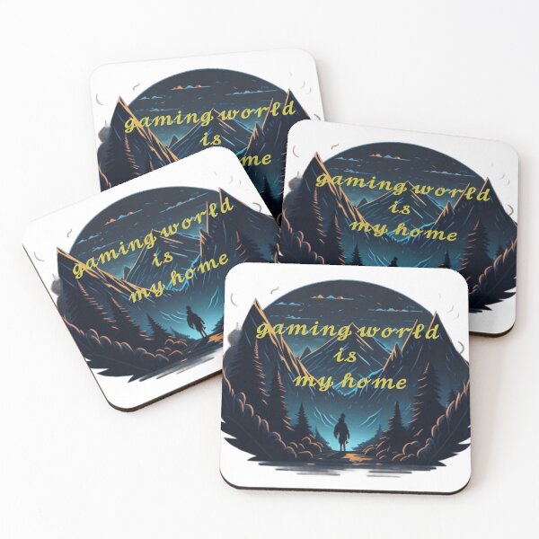 Item preview, gaming world is my home designed and sold by Berniaczek.