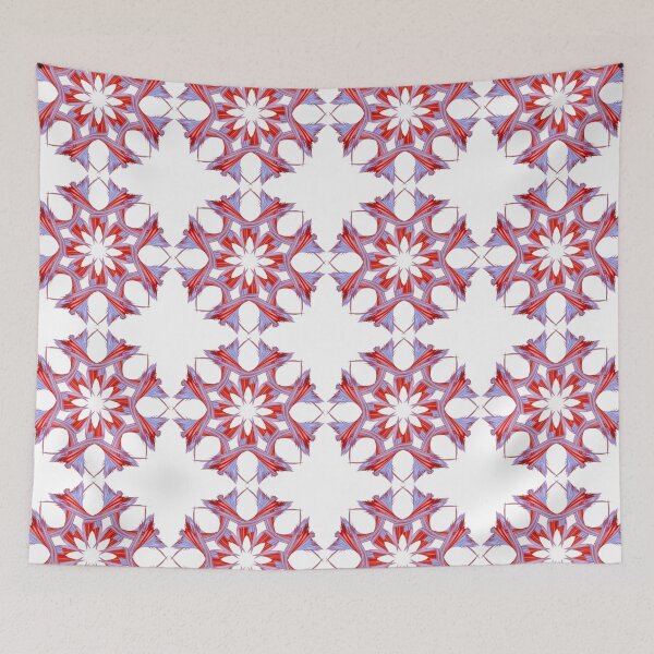 Item preview, red mandala designed and sold by Meo Design.