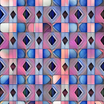 Artwork thumbnail, Abstract Diamond Pattern by Rell1970