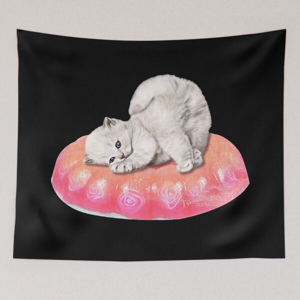 Item preview, cat on jelly designed and sold by harshini2art.