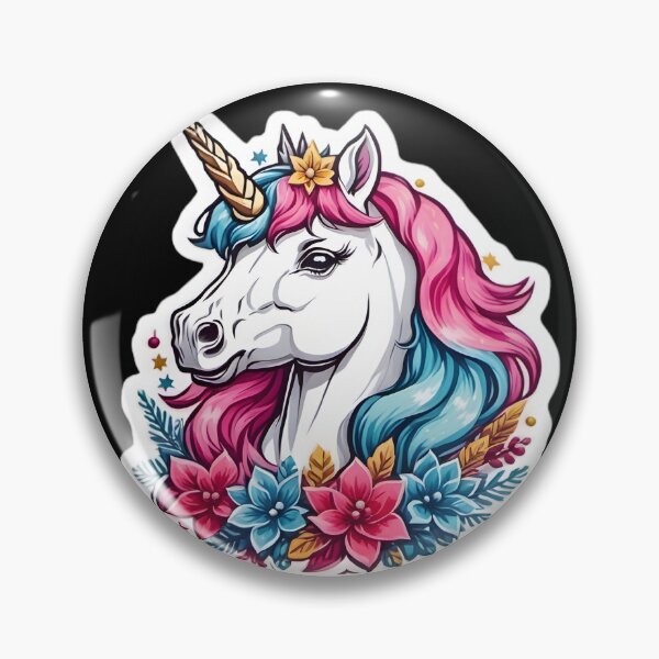 Item preview, Flowers unicorn designed and sold by mrlazypl.