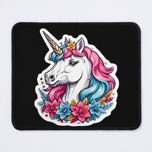 Item preview, Flowers unicorn designed and sold by mrlazypl.
