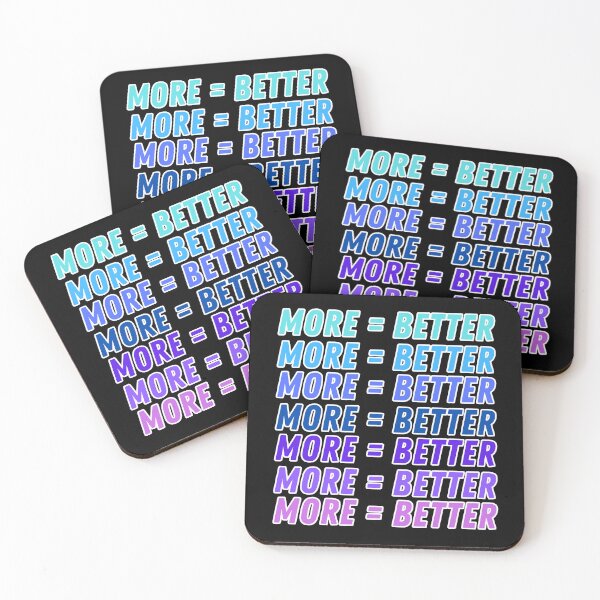 Item preview, More = better designed and sold by FunkyMelon.