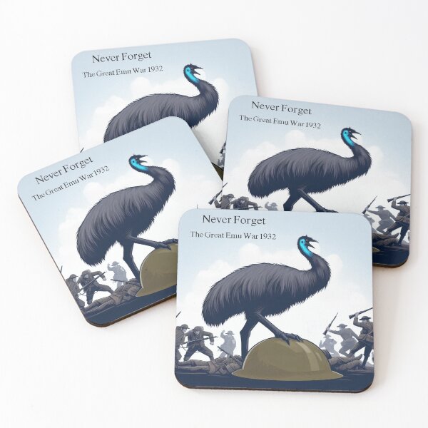Item preview, Great Emu War Never Forget designed and sold by SilverFrog.