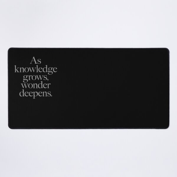 Item preview, As knowledge grows, wonder deepens. v.8 designed and sold by x1brett.