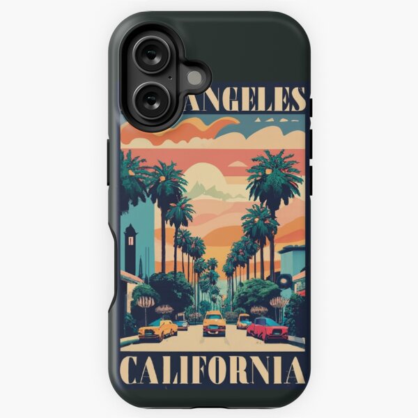 Vista previa del artículo con la obra «Un arte de viaje vintage de Los Ángeles - California - EE. UU.», diseñado y vendido por GoodOldVintage.