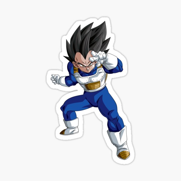 Goku SSJ Blue - Full Body Sticker by Quinjao