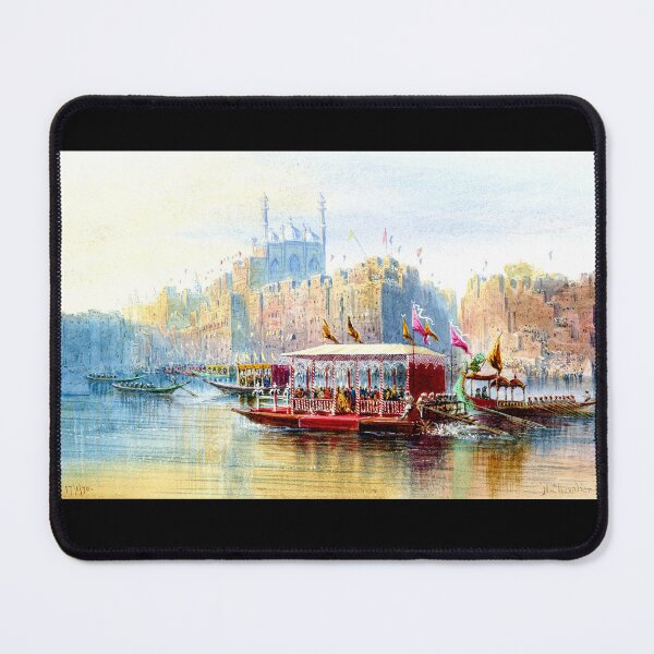 Item preview, Benares/Varanasi by Nicholas Chevalier designed and sold by RocketshipRetro.
