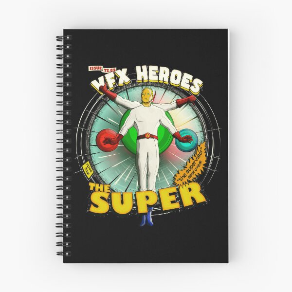 Item preview, Comic book Superhero replica cover - VFX HEROES - The Super designed and sold by THE FEZZLER.