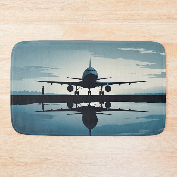 Item preview, Blue and black plane designed and sold by Art91design.