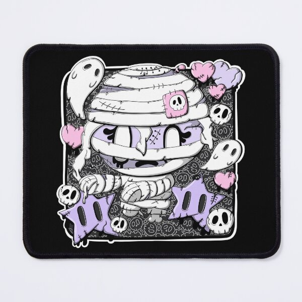 Item preview, Mim the zombie mummy in kawaii style designed and sold by studiomogwai.