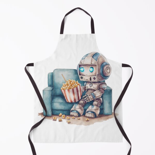 Item preview, Colorful Retro Robot designed and sold by ZenEvoke.