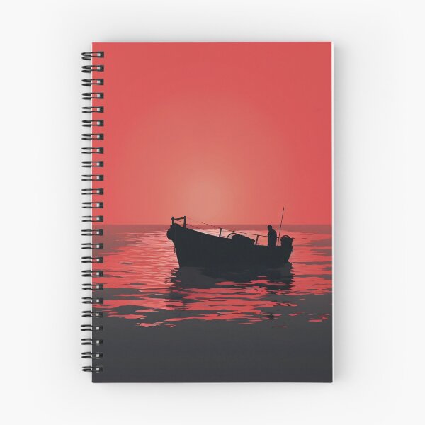 Item preview, Red and black boat designed and sold by Art91design.