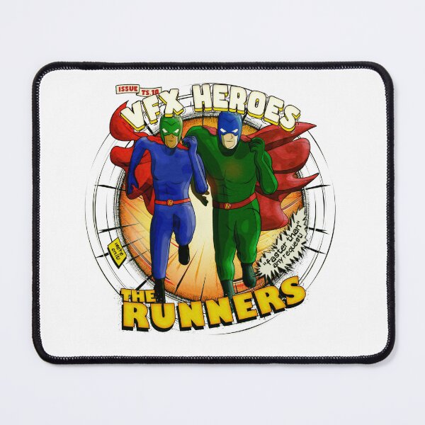 Item preview, Copy of Comic book Superhero replica cover - VFX HEROES - The Runners designed and sold by THE FEZZLER.