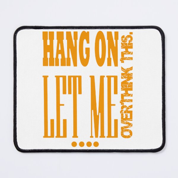 Item preview, Frase: Deixe me pensar sobre isto, na cor alaranjado designed and sold by GirlaineSQ.