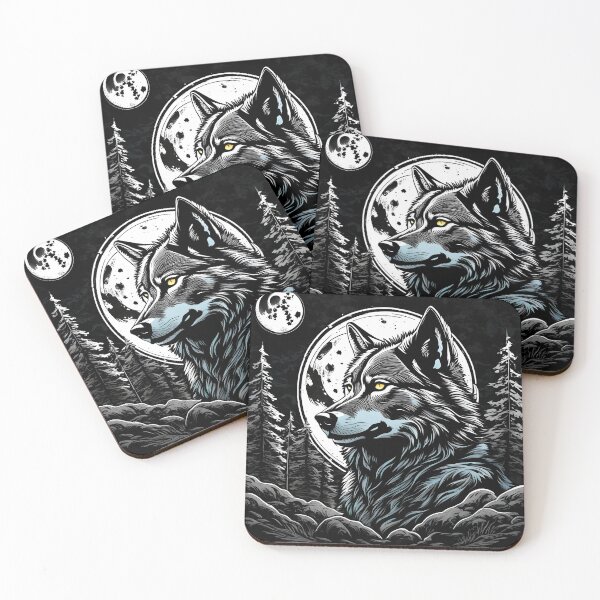 Item preview, Majestic Wolf designed and sold by StickerDonArt.