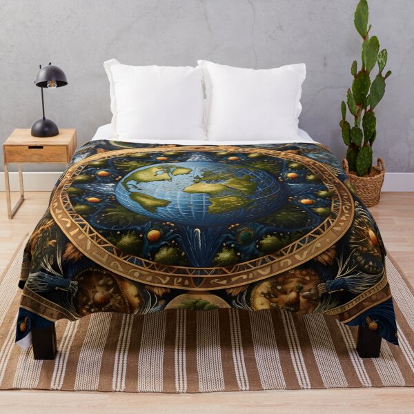Item preview, Earth Mandala #4 designed and sold by GammarayPrints.