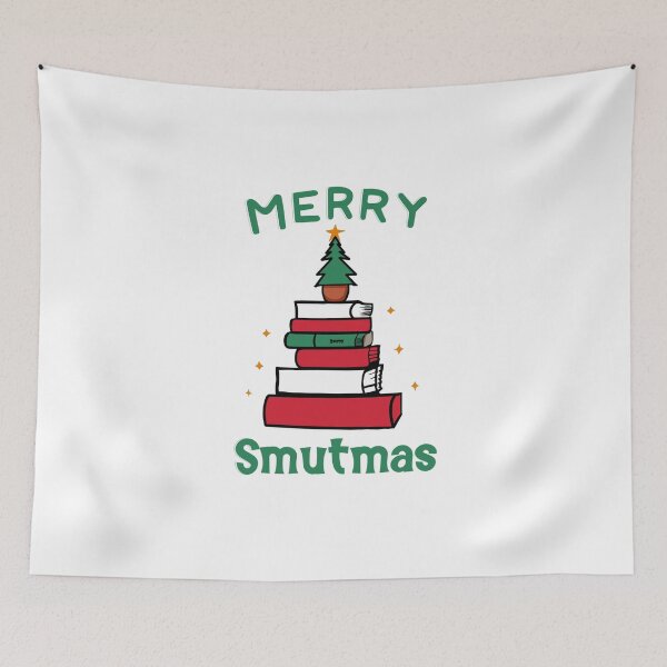 Item preview, Merry Smutmas with green text letters designed and sold by EmeraldeaArt.
