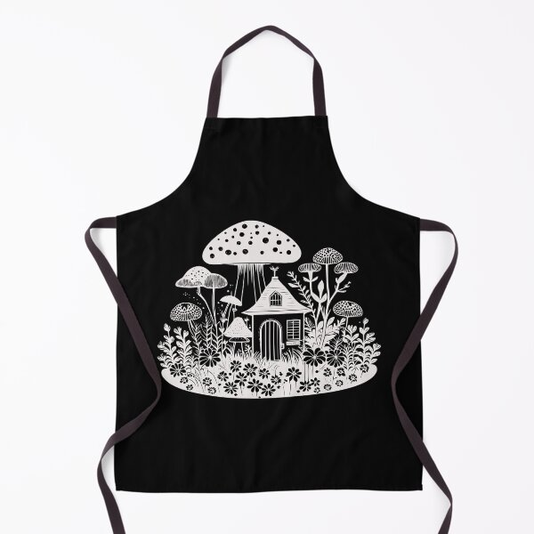 Item preview, Cottagecore Mushrooms And Cottage designed and sold by Khihi.