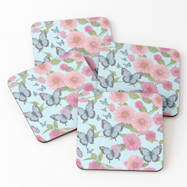 Item preview, Cute flowers and butterflies designed and sold by AleksKos.
