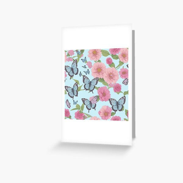 Item preview, Cute flowers and butterflies designed and sold by AleksKos.
