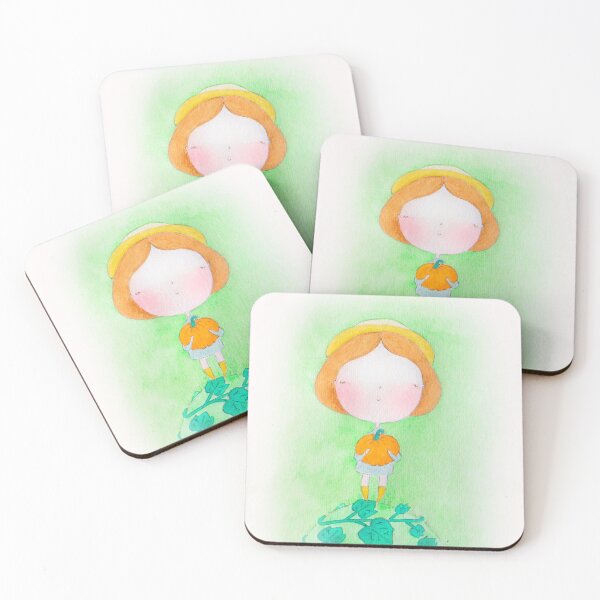 Item preview, Picking pumpkins in autumn designed and sold by pufilki.