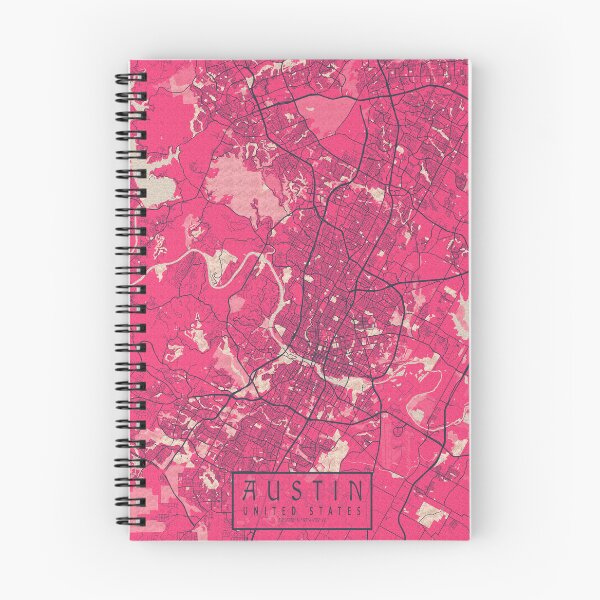 Item preview, Austin City Map of Texas, USA - Blossom designed and sold by deMAP.