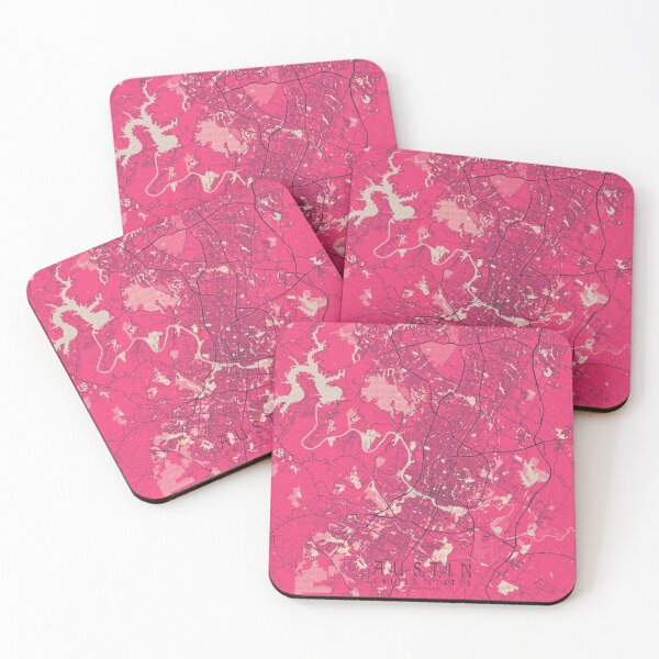 Item preview, Austin City Map of Texas, USA - Blossom designed and sold by deMAP.
