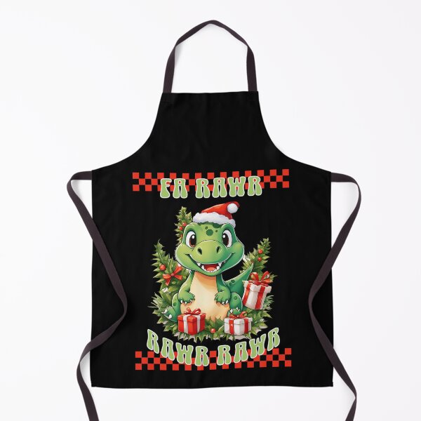 Item preview, Fa Rawr Christmas Baby Dinosaur designed and sold by RockBeeDesigns.