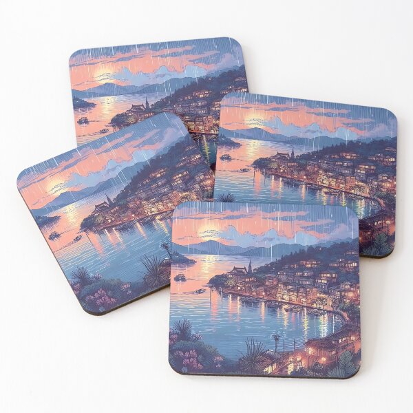 Item preview, Seaside Nocturne designed and sold by RW Art Prints.