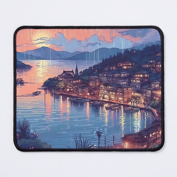 Item preview, Seaside Nocturne designed and sold by RW Art Prints.
