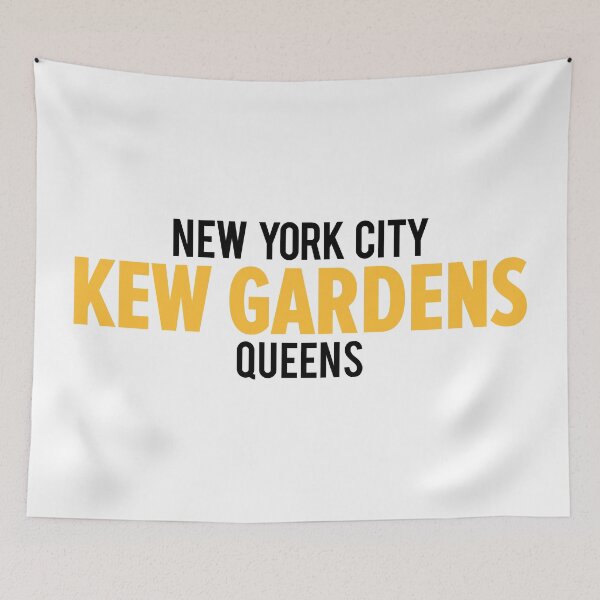 Item preview, Minimalist Kew Gardens Logo - Capturing the Essence of Queens designed and sold by Boogosh.