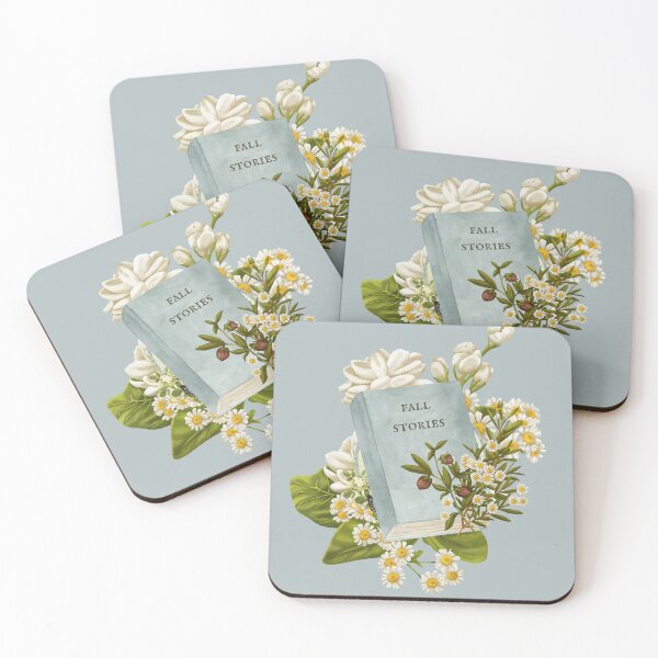 Item preview, Fall story book with aesthetic watercolor flowers. designed and sold by VieBelieve.