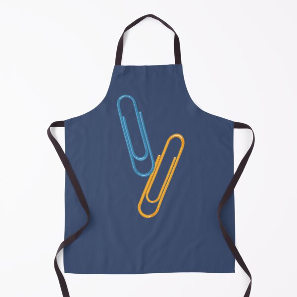 Item preview, Two wire paper clips, one blue. Another one is orange. designed and sold by Chattakan.