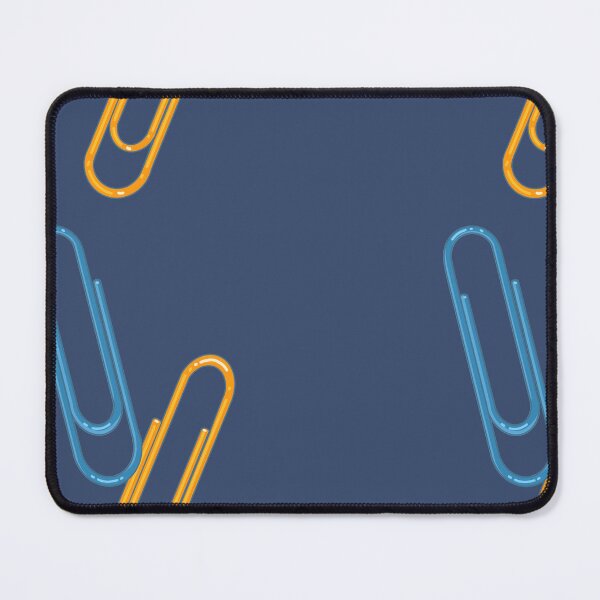 Item preview, Two wire paper clips, one blue. Another one is orange. designed and sold by Chattakan.