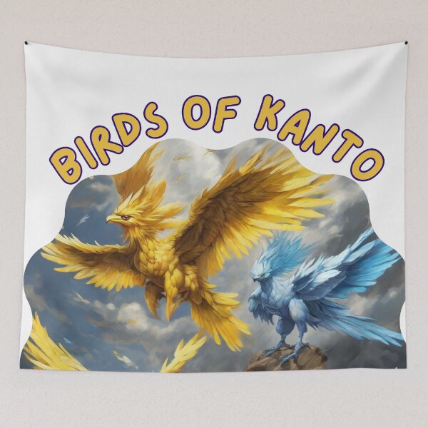 Item preview, Birds of Kanto designed and sold by ishitastore08.
