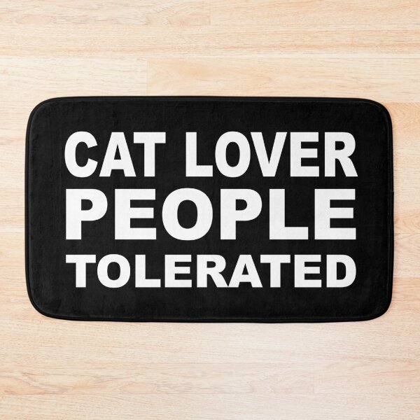 Item preview, Cat Lover People Tolerated designed and sold by Scat the cat.