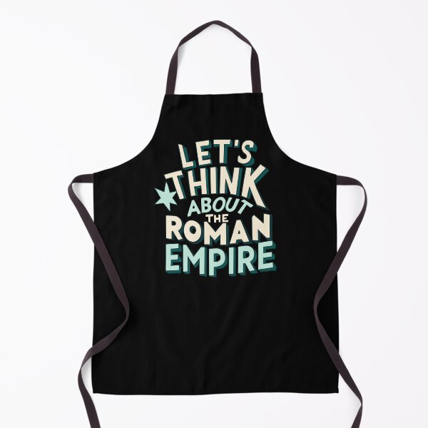 Item preview, let's think about the roman empire - wonky text design designed and sold by EmeraldeaArt.