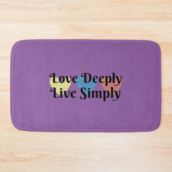 Item preview, Love Deeply, Live Simply  designed and sold by Inklinggraphics.