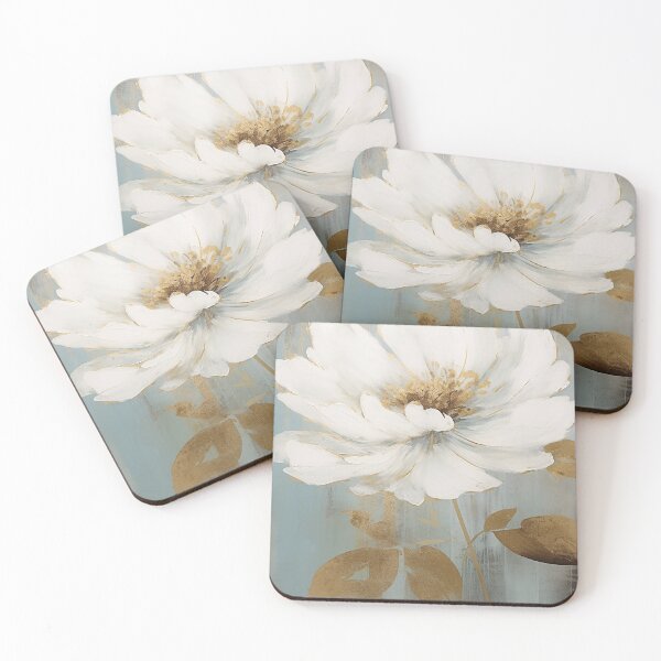 Item preview, Pure white flower designed and sold by MiyahDesign.